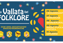 Torna “La Vallata del Folklore”: dal 6 al 10 agosto a Ciporrelli musica e cibo della tradizione