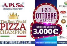 Arriva a Lecce il “The Best World Pizza Champion”: in gara i migliori pizzaioli del mondo