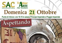 “Aspettando Il cammino di Bacco” domenica 21 ottobre