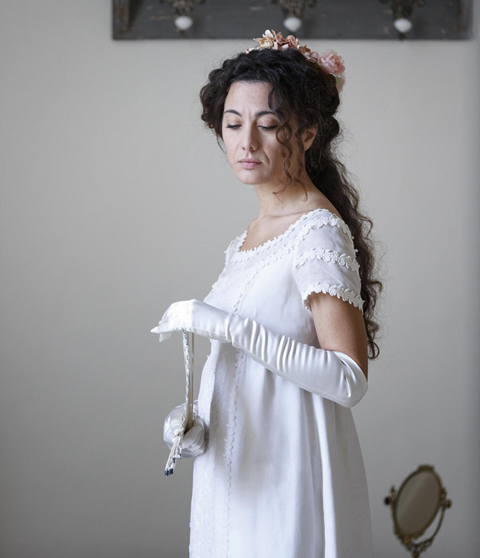 La-blogger-Sabrina-Barbante-in-abito-d'epoca