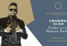 Cesko and The Banana Swing ospiti in Sagrestia a Martano