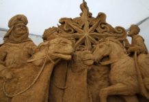 Tutto pronto per “Sand Nativity 2019” a Scorrano