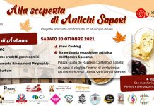 “Alla scoperta di antichi sapori”: domani sera nel centro storico di Loseto promozione di prodotti tipici, racconti urbani e show cooking