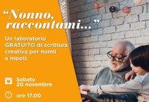 A Bari il laboratorio gratuito di scrittura creativa “Nonno, raccontami…” organizzato da Treccani in collaborazione con l’ASD Levante Azzurro