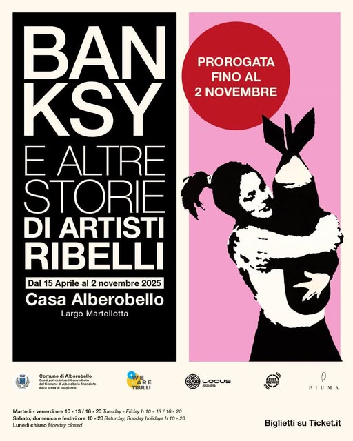 Mostra BANKSY_prorogata al 2 novembre 2025
