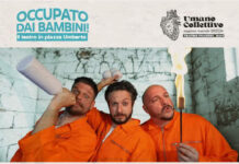 Domenica 30 novembre ultimo appuntamento di “Occupato dai bambini!”, piazza Umberto diventa un palcoscenico a cielo aperto con “Criminal Clown” di Un clown per amico