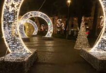 A Martina Franca sabato 13 dicembre si accendono le luci del giardino «Lumiere» con 14 inedite riproduzioni di altrettanti rosoni delle chiese e delle cattedrali di Puglia