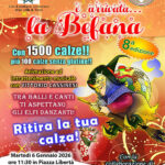 “È arrivata la Befana”: la Città di Trani celebra l’Epifania con una festa gratuita, inclusiva e dedicata a tutti i bambini