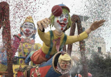 Storico Carnevale di Gallipoli, domenica 15 febbraio sfilata su Corso Roma con i grandi carri allegorici e gruppi mascherati