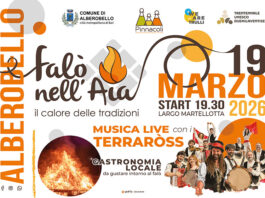 Alberobello accende il fuoco di San Giuseppe: il 19 marzo “Falò nell’Aia” tra musica popolare e memoria collettiva