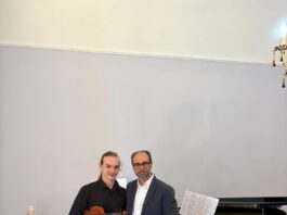 Trani, emozioni all’Arcadia con il violinista lettone Georgy Anisko: applausi per il concerto del 15 maggio