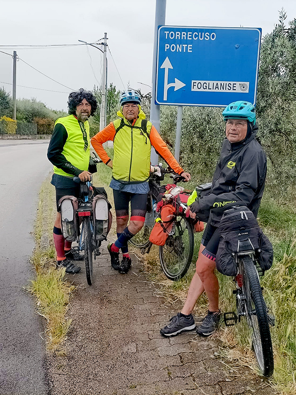 da-sinis-Nico,-Gianluigi-e-Michele-nella-tappa-nel-Beneventano-