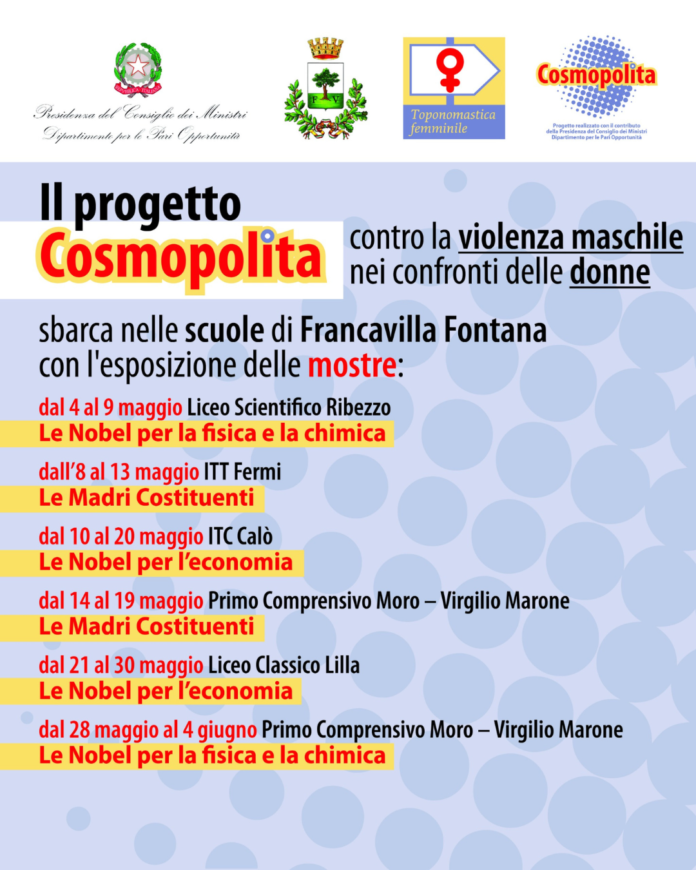 mostre Cosmopolita scuole maggio Francavilla Fontana