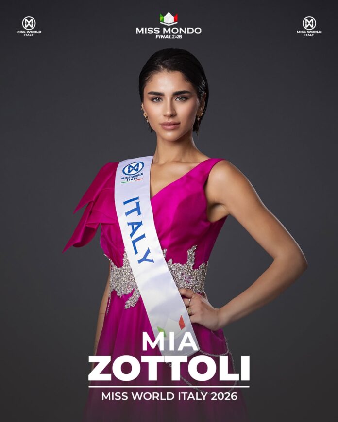 Mia Zottoli _ Miss Mondo Italia 2026