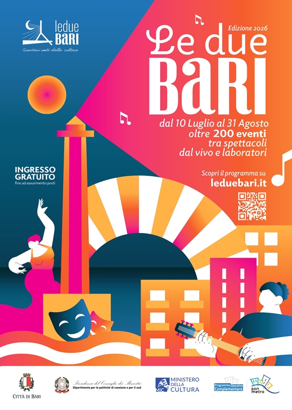 13-07-26 Le Due Bari 2026_locandina